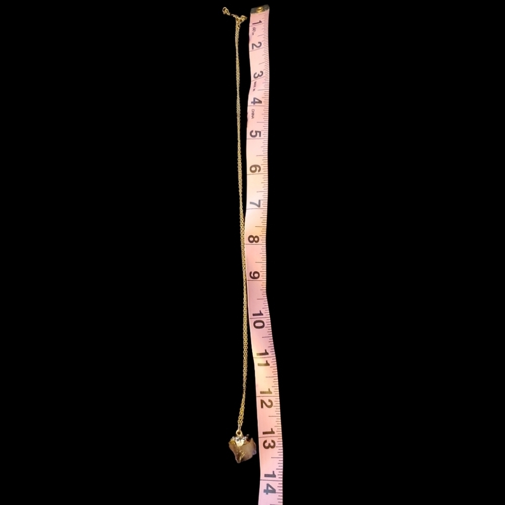 Purple Amethyst Crystal Long Necklace - Picture 4 of 6